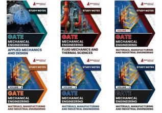 GATE Mechanical Engineering Study Notes Combo (Set of 6 Books) | Complete Preparation Kit with Topic-wise Notes and Solved MCQs