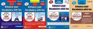 Set of 4 books- Enhance your vocabulary with fun vol-I II  III & IV