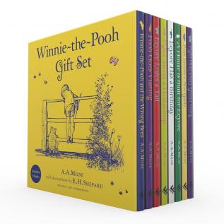 CLASSIC WINNIE-THE-POOH - 8 BOOK GIFT BOOK SET