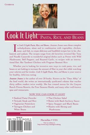 Cook It Light Pasta Rice and Beans