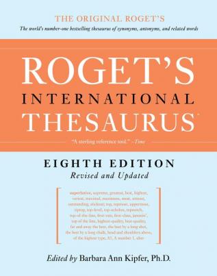 ROGET'S INTERNATIONAL THESAURUS, 8TH EDITION [THUMB INDEXED]