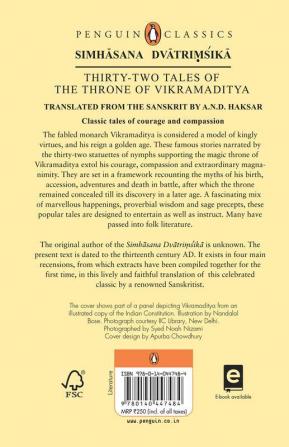 Simhasana Dvatrimsika Thirty Two Tales of The Throne of Vikramaditya