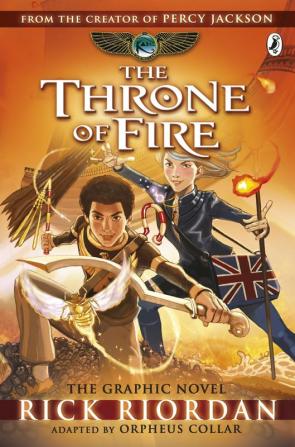 The Throne of Fire The Graphic Novel (The Kane Chronicles Book 2)