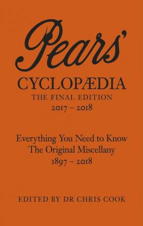 Pears' Cyclopaedia 2017-2018