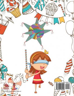 Perfect Pinatas: Coloring Book for Kids Party