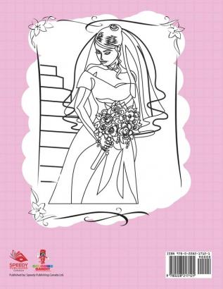 Un Escape De Las Novias: Libro Para Colorear De Boda