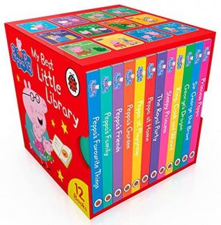 Peppa Pig - My Best Little Library (12 Board Books Set)  by Pig Peppa