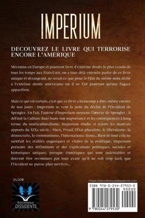 Imperium: la philosophie de l'histoire et de la politique traduction française: la philosophie de l'histoire et de la politique: la philosophie