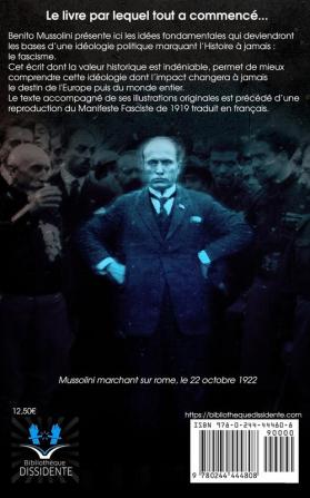 La doctrine du fascisme: Inclus le manifeste fasciste