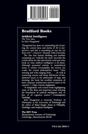 Artificial Intelligence: The Very Idea (A Bradford Book)