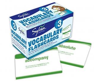 Third Grade Vocabulary Flashcards 240 Flashcards for Improving Vocabulary Based on Sylvan's Proven Techniques for Success (Sylvan Language Arts Flashcards)