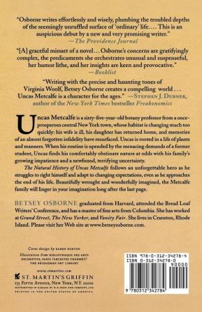 The Natural History of Uncas Metcalfe: A Novel