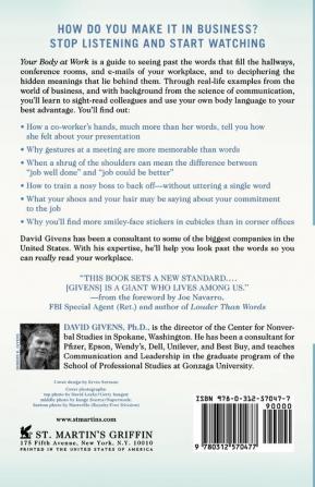 Your Body at Work: A Guide to Sight-reading the Body Language of Business Bosses and Boardrooms