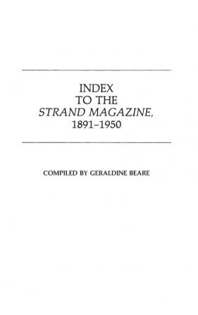 Index to the Strand Magazine 1891-1950.