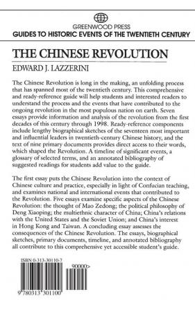 The Chinese Revolution (Greenwood Press Guides to Historic Events of the Twentieth Century)