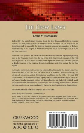 Jim Crow Laws (Landmarks of the American Mosaic)