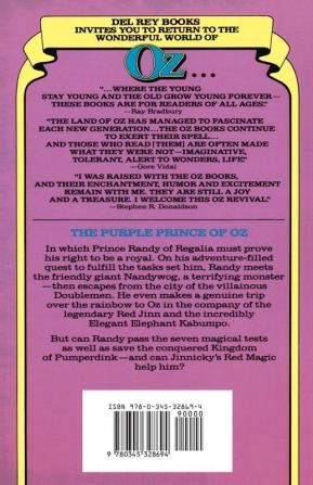 Purple Prince of Oz (The Wonderful Oz Books No 26) (Wonderful Oz Books (Paperback))