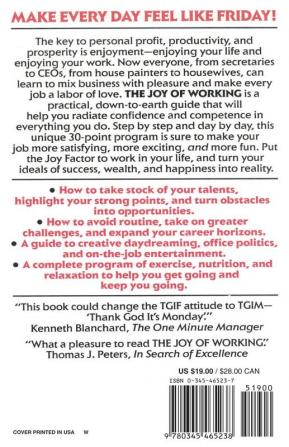 The Joy of Working: The 30-Day System to Success Wealth and Happiness on the Job