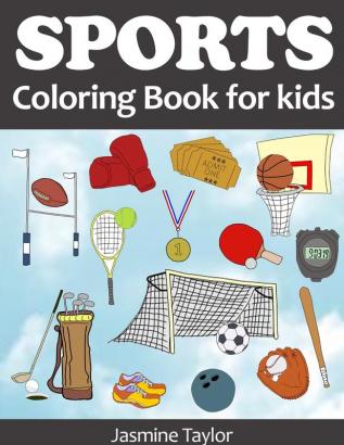 Sports Coloring Book for Kids