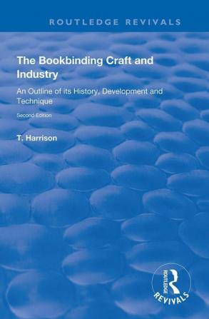 Bookbinding Craft and Industry