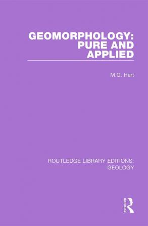 Geomorphology: Pure and Applied