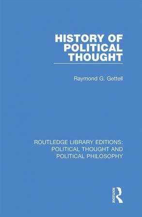 History of Political Thought