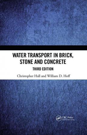 Water Transport in Brick Stone and Concrete