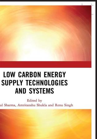 Low Carbon Energy Supply Technologies and Systems