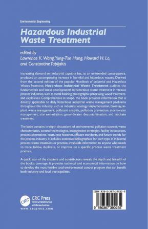 Hazardous Industrial Waste Treatment