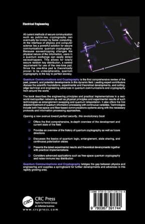 Quantum Communications and Cryptography