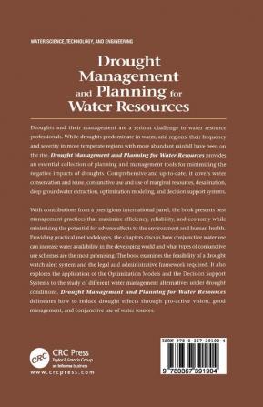 Drought Management and Planning for Water Resources