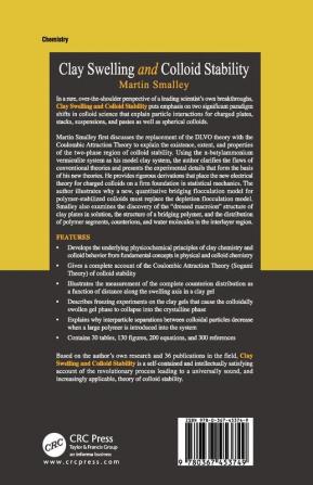 Clay Swelling and Colloid Stability