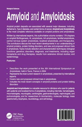 Amyloid and Amyloidosis