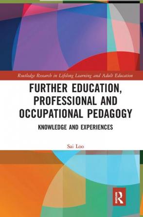 Further Education Professional and Occupational Pedagogy