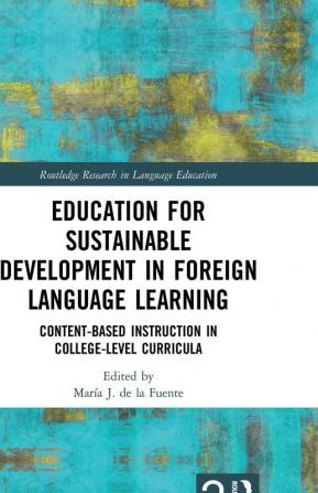 Education for Sustainable Development in Foreign Language Learning