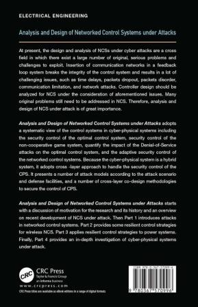 Analysis and Design of Networked Control Systems under Attacks