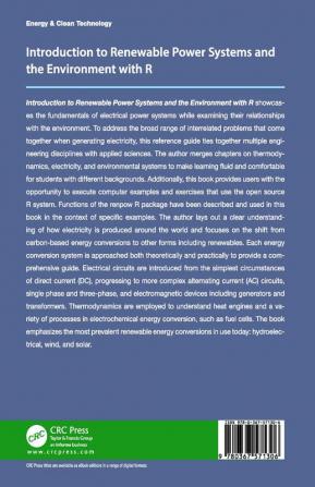 Introduction to Renewable Power Systems and the Environment with R