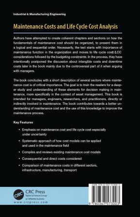 Maintenance Costs and Life Cycle Cost Analysis