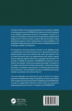 Reliability of Geotechnical Structures in ISO2394