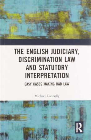 Judiciary Discrimination Law and Statutory Interpretation