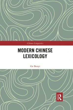 Modern Chinese Lexicology