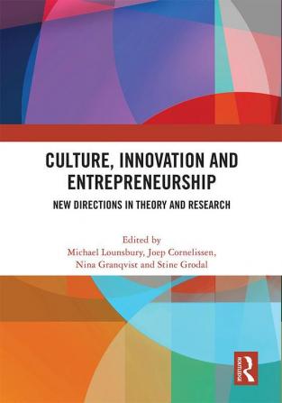 Culture Innovation and Entrepreneurship