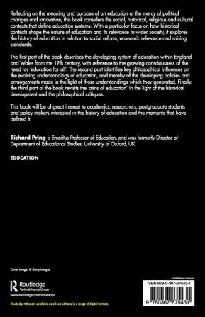 Education Social Reform and Philosophical Development