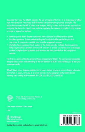 Essential Tort Law for SQE1