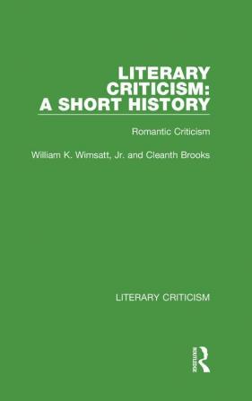 Literary Criticism: A Short History