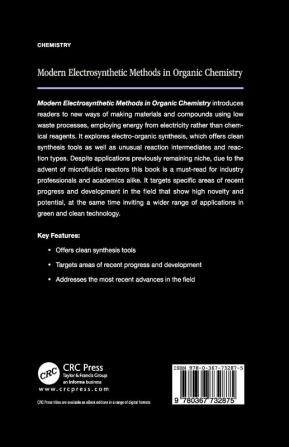 Modern Electrosynthetic Methods in Organic Chemistry