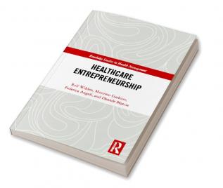 Entrepreneurship in Healthcare