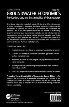 Production Use and Sustainability of Groundwater