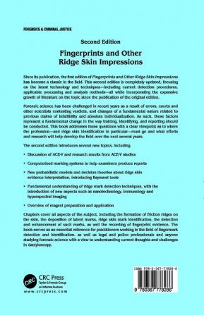 Fingerprints and Other Ridge Skin Impressions