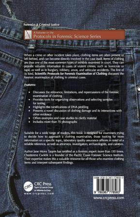 Scientific Protocols for Forensic Examination of Clothing